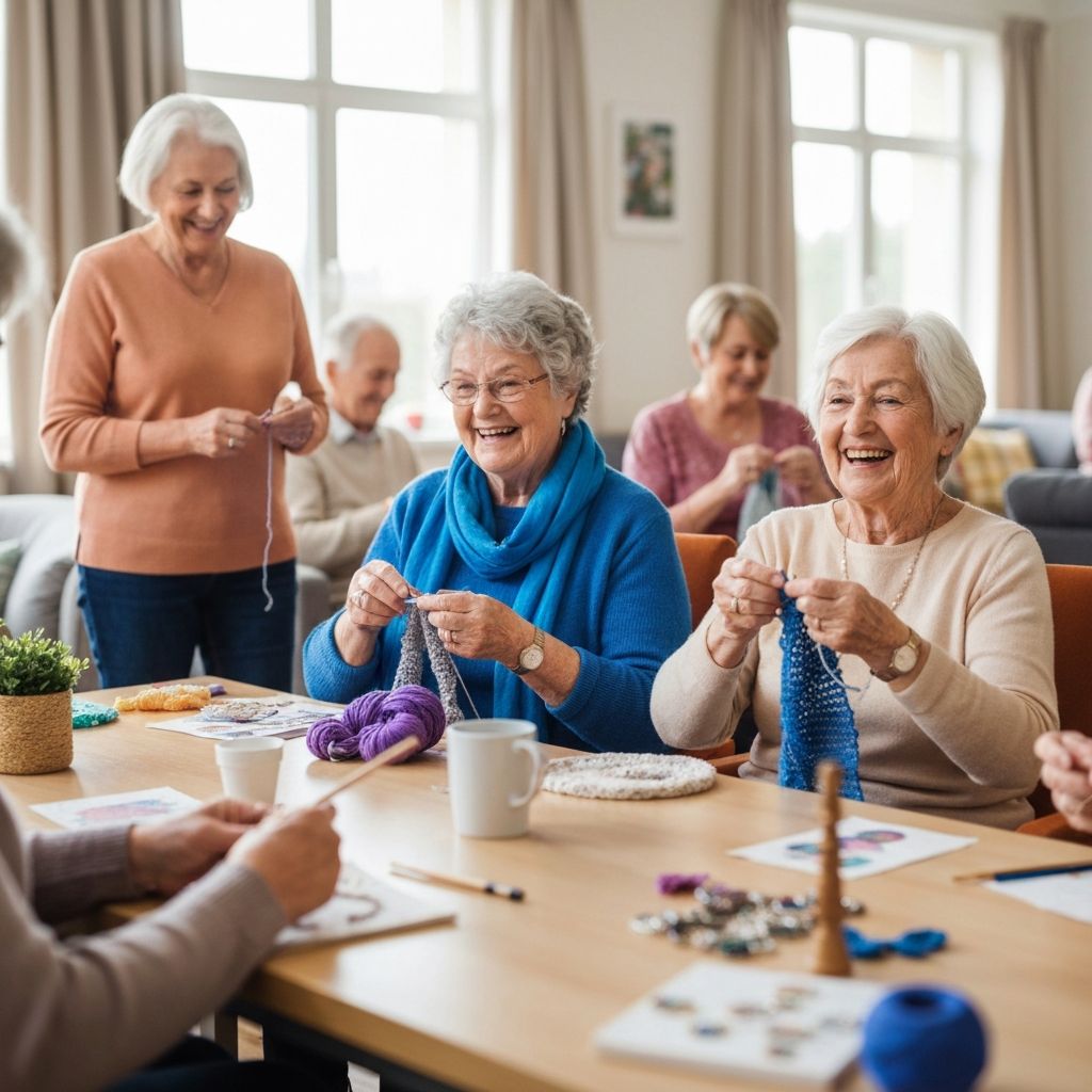 Společenské aktivity pro seniory